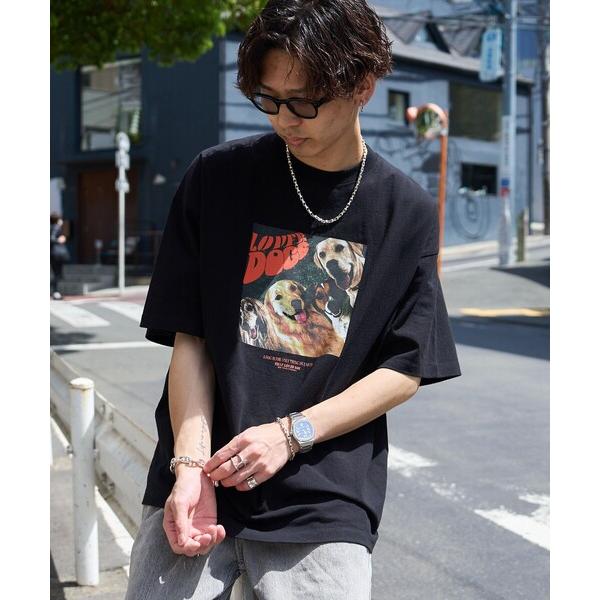 「PUBLUX」 半袖Tシャツ L ブラック レディース