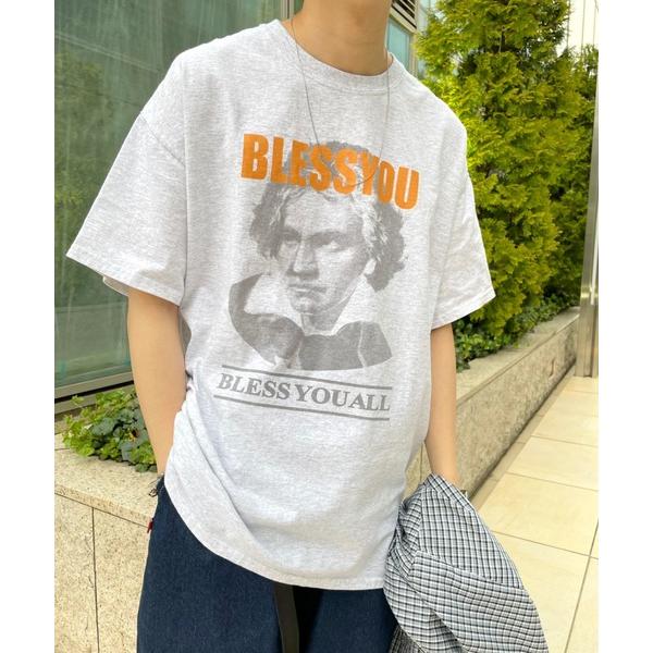 「WHO&apos;S WHO gallery」 半袖Tシャツ FREE アッシュグレー メンズ