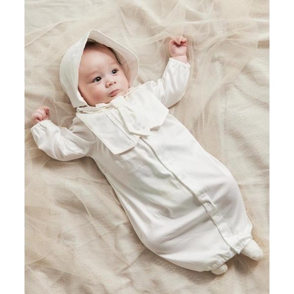 ベビー 「10mois」セレモニードレス ホワイト 50-70cm