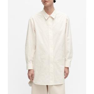 シャツ ブラウス レディース Piirto Unikko / Muoto cotton poplin  shirt｜ZOZOTOWN Yahoo!店