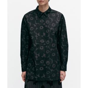 シャツ ブラウス レディース Mini Unikko/Ruoste cotton poplin shirtの商品画像