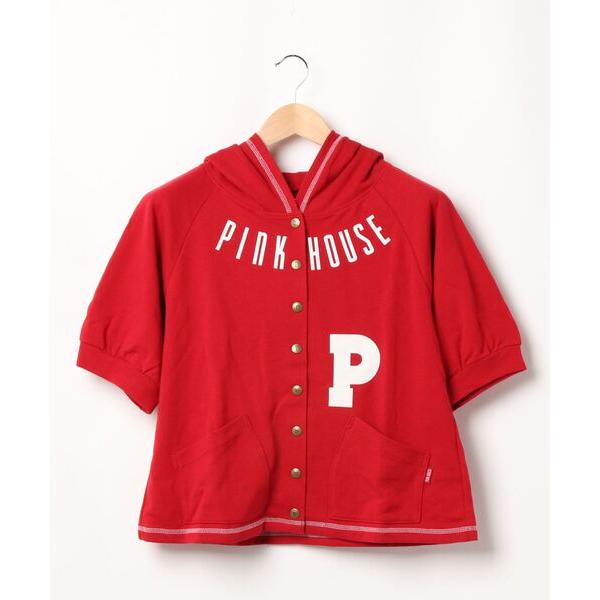 レディース 「PINK HOUSE」 カーディガン MEDIUM レッド