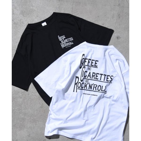 「Coffee &amp; Cigarettes」 半袖Tシャツ LARGE ホワイト メンズ
