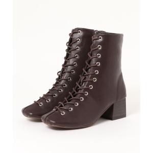 レディース 「Shoes in Closet」 ショートブーツ S ダークブラウン｜zozo