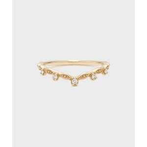 agete（アガット） 指輪 リング K5ダイヤモンドピンキーリング