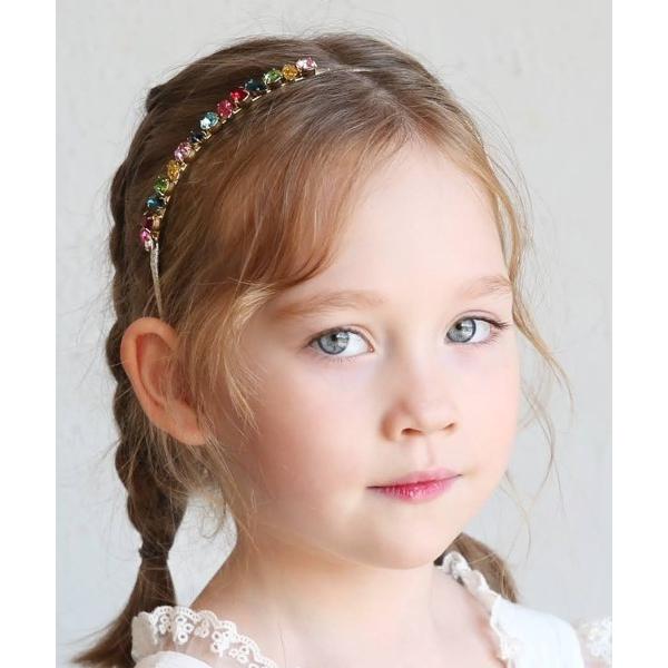 カチューシャ リリジュ ストーン ビジュー カチューシャ