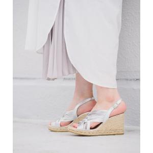 サンダル ダブルクロスウェッジサンダル/DUBOIS-US レディース