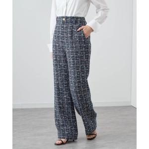 ANAYI（アナイ） パンツ 「セットアップ対応商品」フェザーツイード