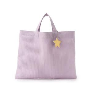 トートバッグ バッグ キッズ ストライプキルトおけいこBAG