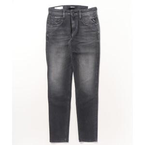 パンツ デニム ジーンズ メンズ ANBASS 10.5 OZ BLACK OD BLACK STRETCH DENIMの商品画像