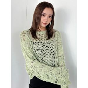 ニット レディース ハートクロシェニット｜ZOZOTOWN Yahoo!店