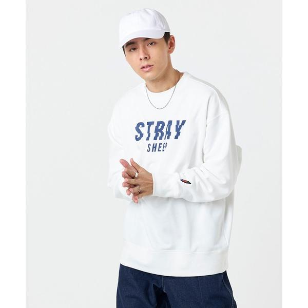 トレーナー スウェット 「STRAY SHEEP/ストレイシープ」バグデザイングラフィック・クルーネ...