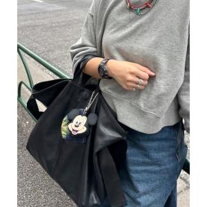 トートバッグ 「牛革/A4サイズ対応」ワイドテープトートバッグ L レディース メンズ