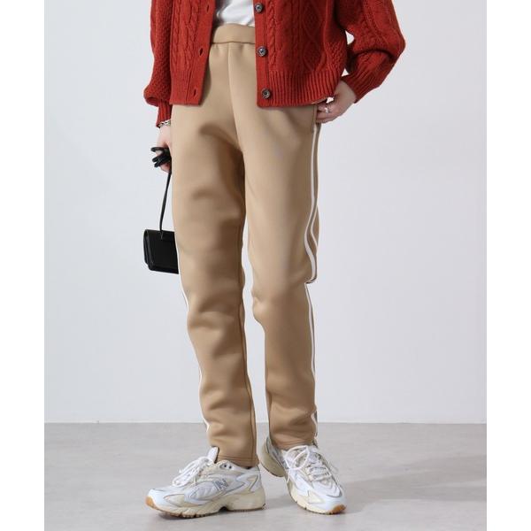 スウェットパンツ ジャージ Bonded lines skinny pants /ライン入りスキニー...