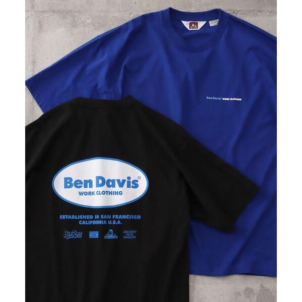 「BEN DAVIS/WHITE LABEL」 半袖Tシャツ MEDIUM ブラック メンズ