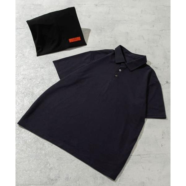 「URBAN RESEARCH ROSSO MEN」 半袖ポロシャツ MEDIUM ネイビー メンズ