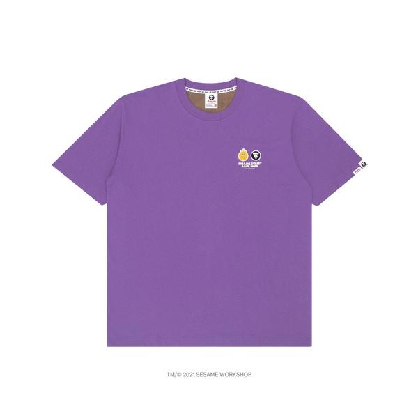 「AAPE BY A BATHING APE」 半袖Tシャツ「SESAME STREETコラボ」 S...