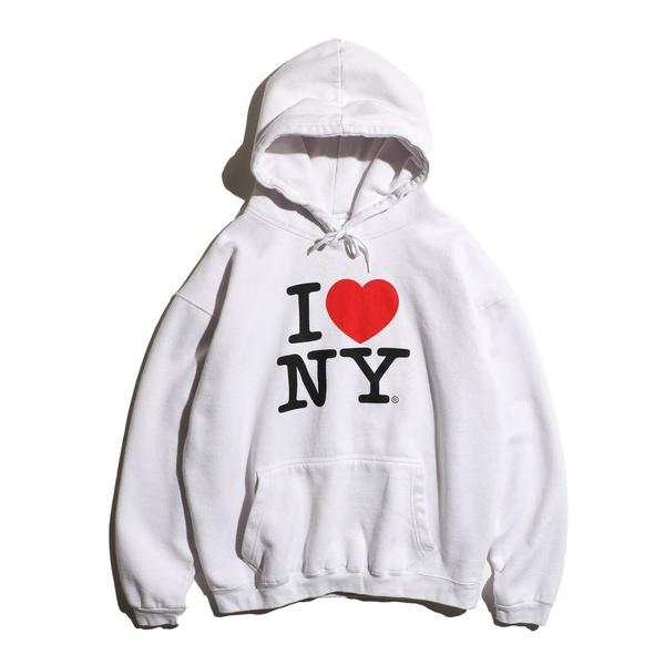 パーカー THRIFTY LOOK/スリフティールック I LOVE NY HOODIE SWEAT...