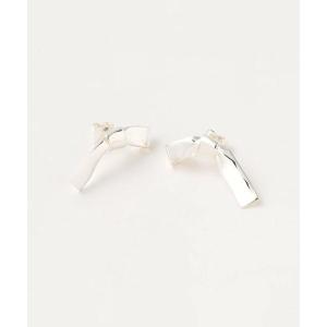 ピアス 「ANNIKA INEZ」SMALL CRAVAT EARRINGS SILVER/ピアス