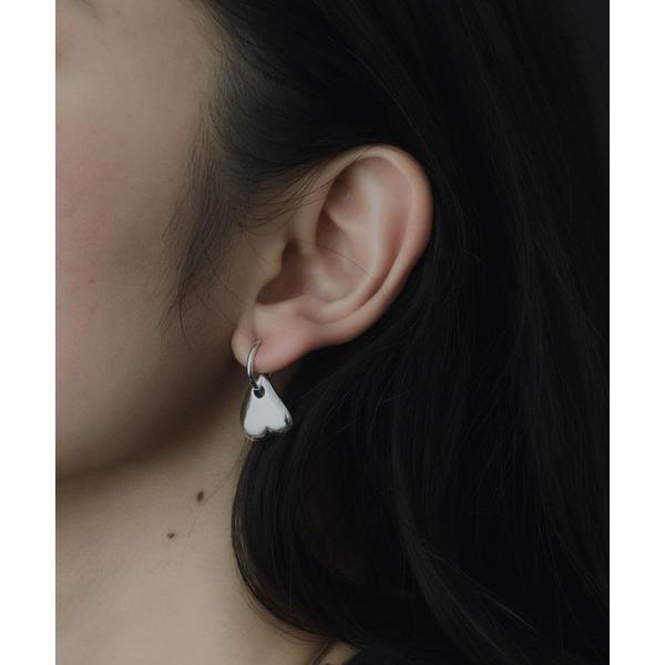 ピアス 「金属アレルギー対応」Heart leaf mini pierce/ハートリーフミニピアス ...
