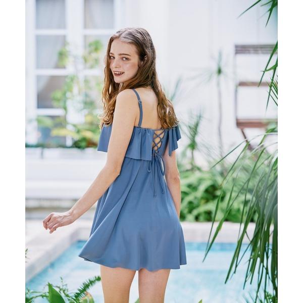 水着 ワコール商品カップ使用、GHIカップの大きなお胸に対応「グラマラスフィット」ワイヤーAライン水...