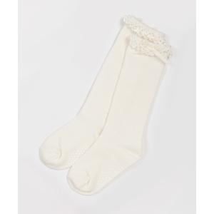 靴下 入卒リボン付きハイソックス キッズの商品画像