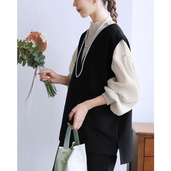 セレモニースーツ スーツ ベスト 入学式 入園式 Vネックプルオーバーベスト