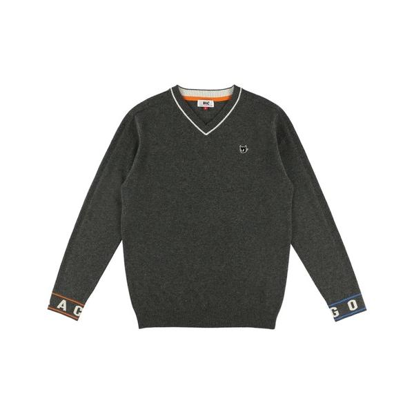 セーター ニット MENS AURORAカシミヤ 長袖プルオーバー メンズ