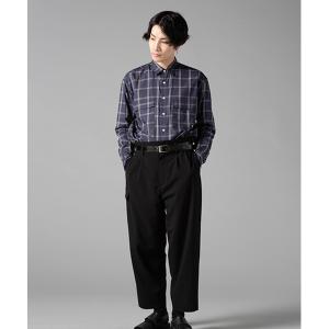 「GDC」 長袖シャツ MEDIUM ネイビー MEN