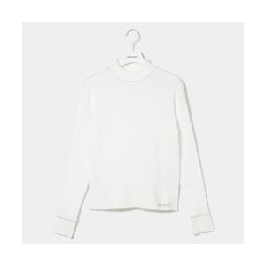 ニット セーター 「VIVA HEART/GOLF」アイレットワッフル編みニット レディース