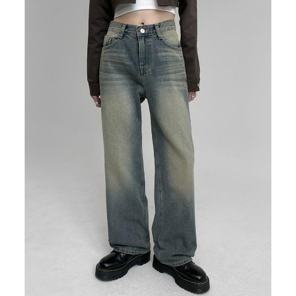 ジーンズ デニム デニムパンツ 「MADE」 ペストワイドデニムパンツ レディース メンズ