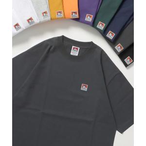 メンズ tシャツ Tシャツ 「BEN DAVIS(ベンデイビス)」BEN'S LABEL BIG T / 10色展開 クルーネック ピスポケット ブラ｜zozo