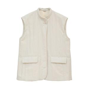 ベスト レディース 「CLANE/クラネ」 PADDED MESH VEST/パデッドメッシュベストの商品画像