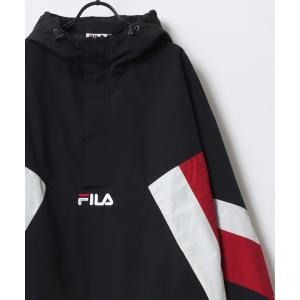 ジャケット ナイロンジャケット レディース FILA/フィラ オーバーサイズ 切替 アノラックパーカー/トラックジャケット/ナイロンジャケット/プルオ｜ZOZOTOWN Yahoo!店