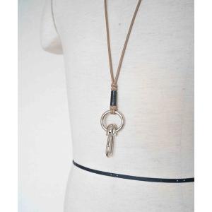 カレンソロジー zＣＳＧ カラビナリングネックレス Curensology（カレンソロジー） ネックレス /「CSG」カラビナリング