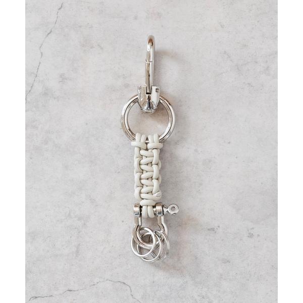 キーホルダー SENTI センティ / LEATHER BRAID KEY HOLDER レザーブレ...