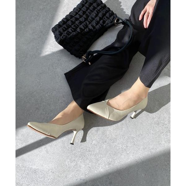 パンプス ポインテッドトゥ トゥキャップ Vカット パンプス (7.0cmヒール)