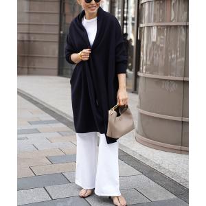 アウター *SMOOTH KNIT GOWN MIDI コート｜zozo