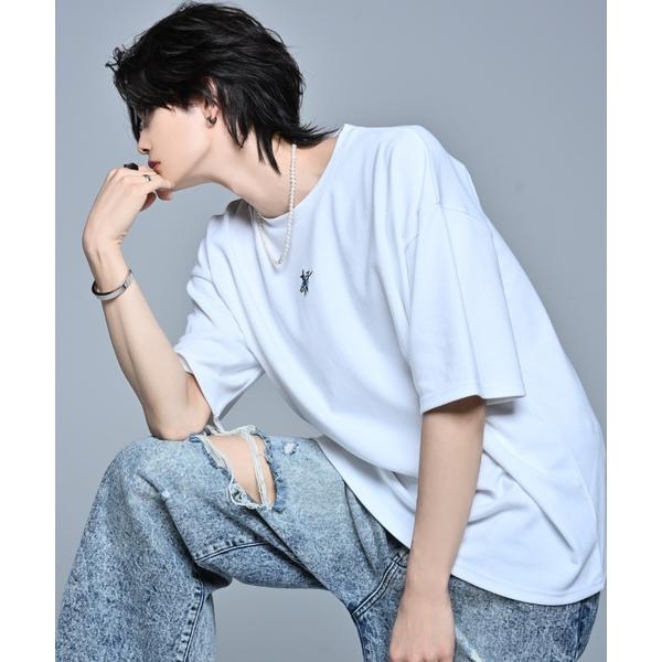 「ADRER」 半袖Tシャツ SMALL ホワイト メンズ