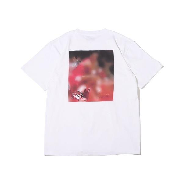 「atmos pink」 「artrA」半袖Tシャツ M ホワイト メンズ