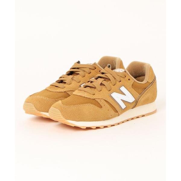 「New Balance」 ローカットスニーカー 24.0cm ブラウン メンズ