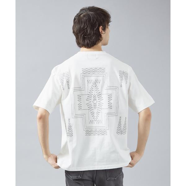 tシャツ 「PENDLETON/ペンドルトン」ハーディング柄刺繍 Tシャツ メンズ レディース