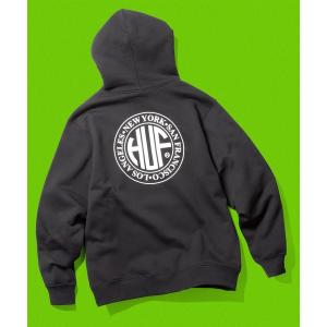HUF ハフ パーカー メンズ H STAR HOODIE PF00679 グリーン 緑