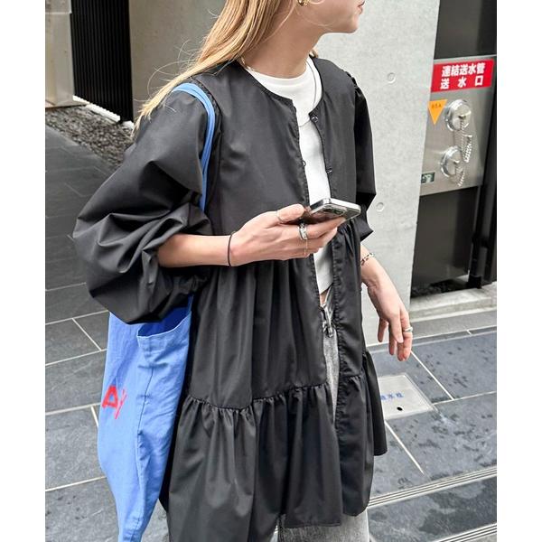 ブラウス シャツ マルチウェイティアードチュニック レディース