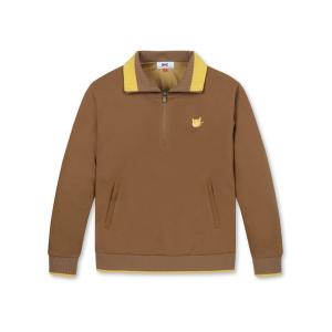 MENS ハイブリッド ハーフジッププルオーバー メンズ