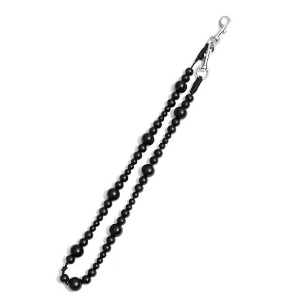 ウォレットチェーン wood beads wallet chain / ウッドビーズ ウォレットチェ...