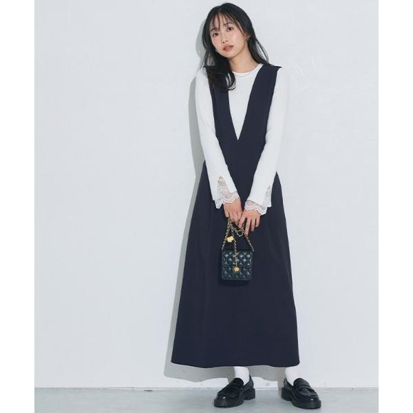 ジャンパースカート ウエストマークジャンパースカート