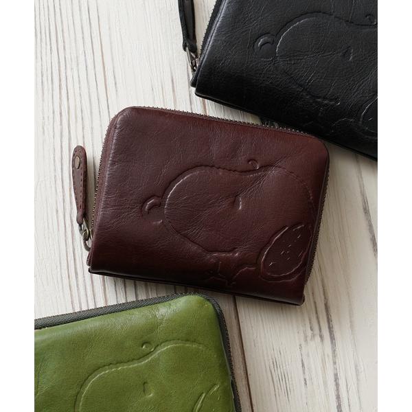財布 「SNOOPY」スヌーピー PEANUTS ピーナッツ PEANUTS 袋縫いラウンドファスナ...