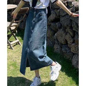 FREE STYLISTS デニムスカート YUGA_YGMC Center slit denim skirt