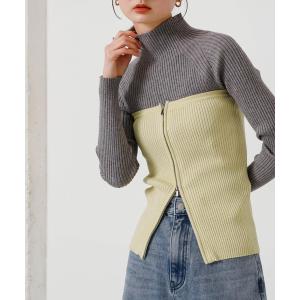 crinkle crinkle/ジレベスト/FREE/コットン/WHT/CC-2515 : セカンド